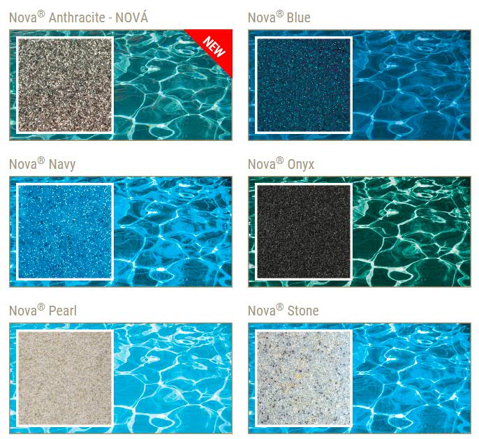 Nova farby keramických bazénov s 3D holografickým efektom